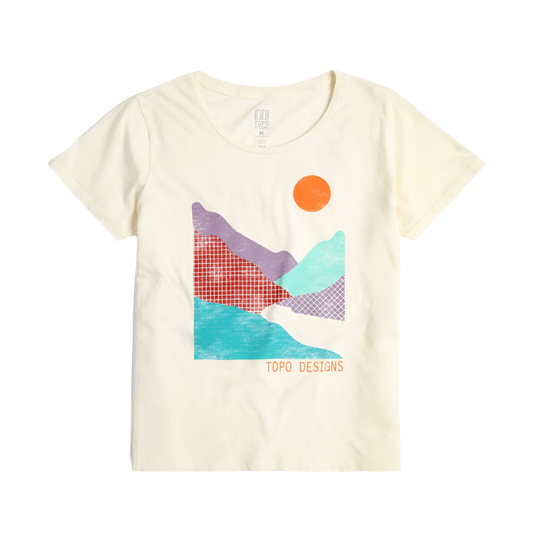 Topo Designs Retro Lake Tee - Women's