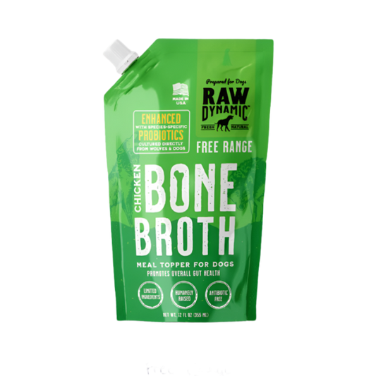 Raw Dynamic Frozen Bone Broth for Dogs
