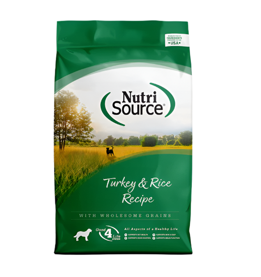 NutriSource Turkey & Rice Recipe Dry Dog Food