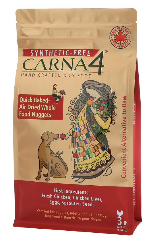 Carna4 Quick-Baked, Air-Dried Dog Food - Chicken