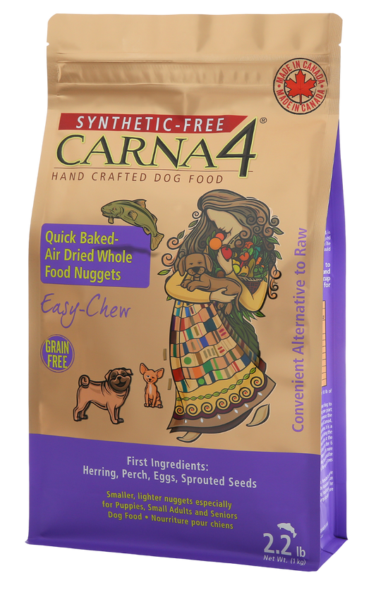 Carna4 Quick-Baked, Air-Dried Dog Food - Easy-chew Fish