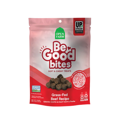 Open Farm Be Good Bites – Soft & Chewy Dog Treats (6oz)