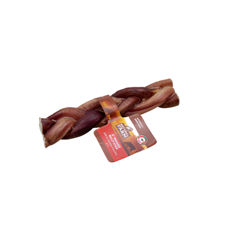 Braided Bully Stick