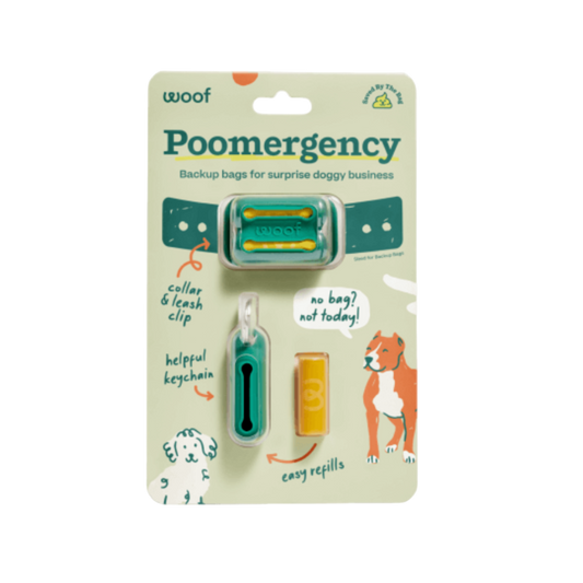 Woof Poomergency - Backup Doggie Bag Solution