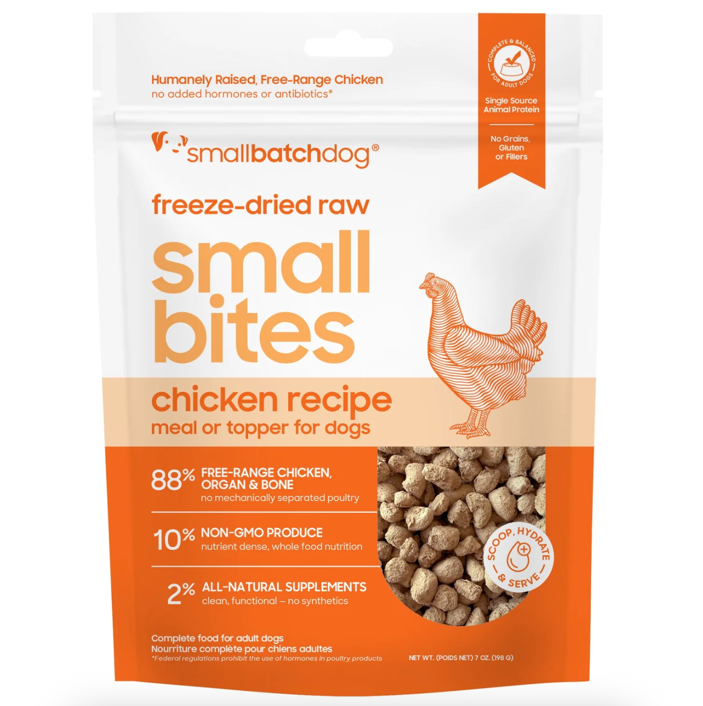 Smallbatch Freeze-Dried Small Bites for Dogs