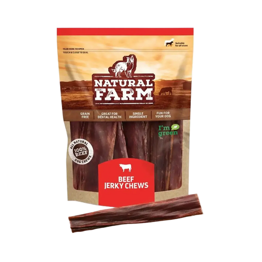 Natural Farm Beef Jerky Gullet Sticks 6"