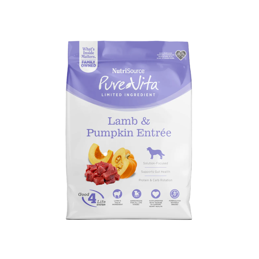 Pure Vita Grain-Free Lamb & Pumpkin Entrée