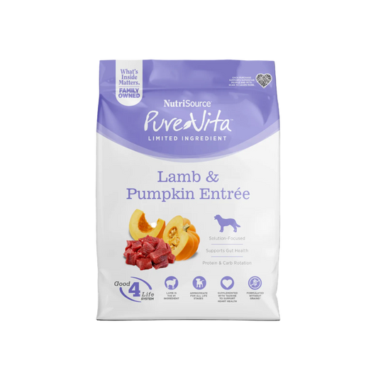 Pure Vita Grain-Free Lamb & Pumpkin Entrée