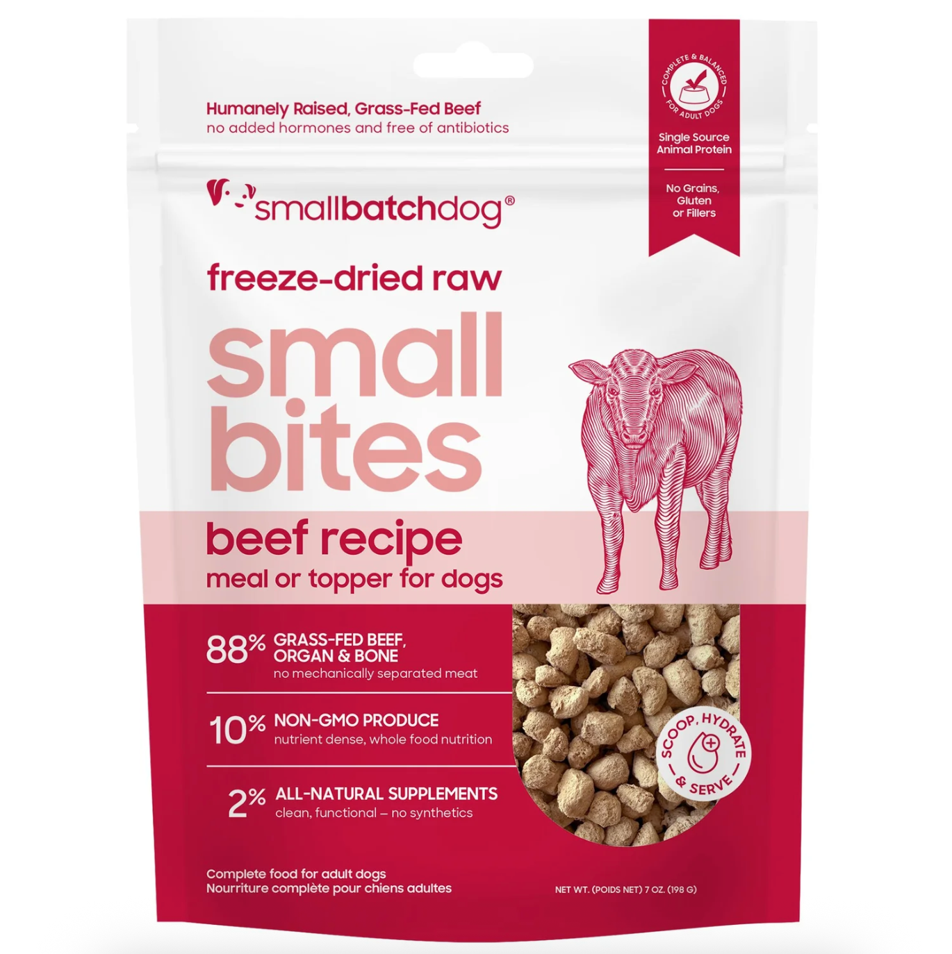 Smallbatch Freeze-Dried Small Bites for Dogs