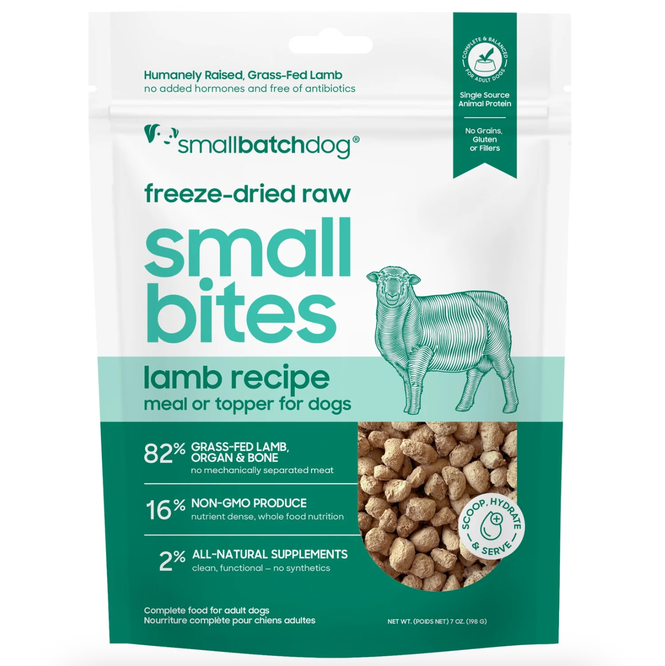 Smallbatch Freeze-Dried Small Bites for Dogs