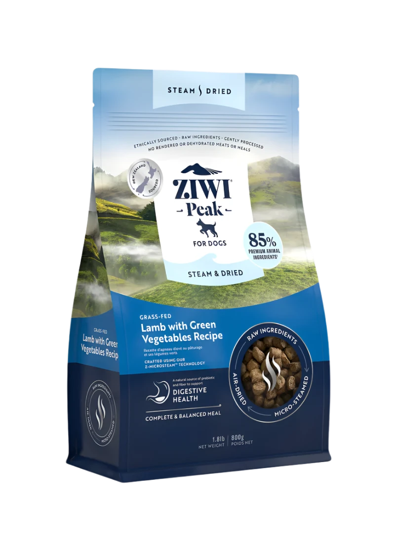 Steam & Dried Dog Food