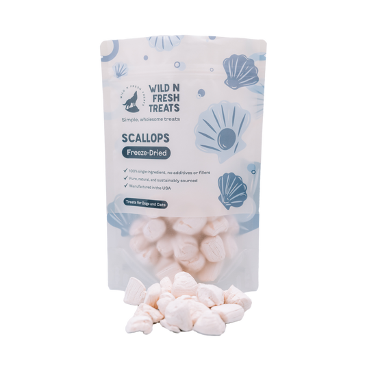 Wild N Fresh Treats Freeze-Dried Scallops