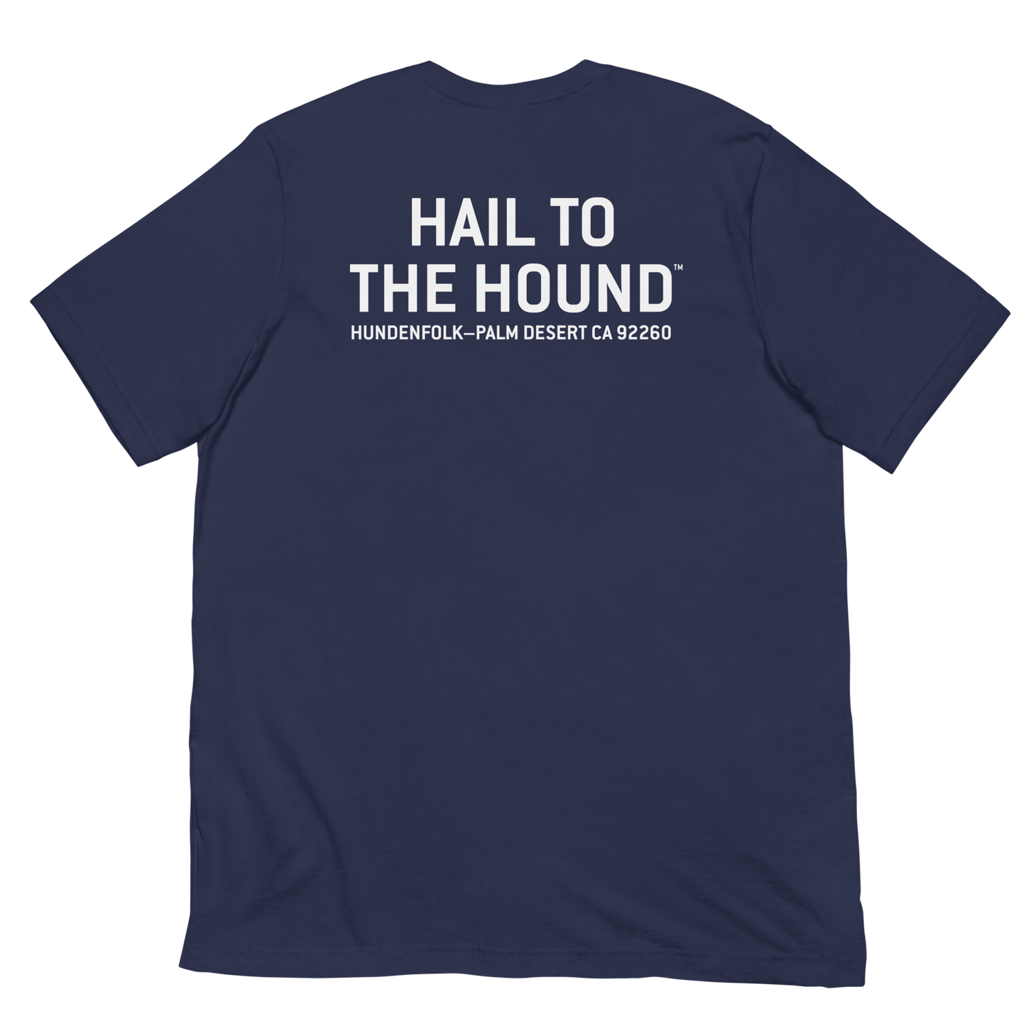 Hail to the Hound T-shirt - Navy