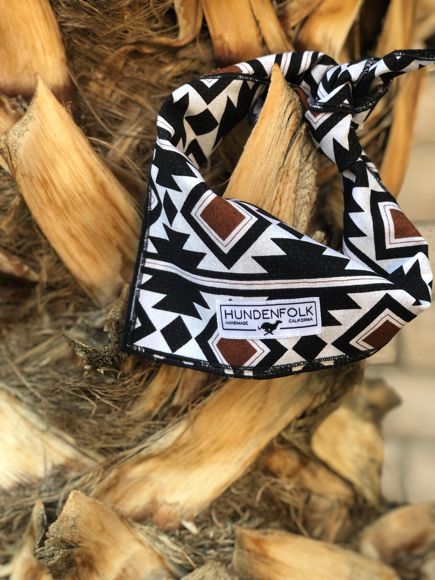 Black and White Southwest Bandana - Paradise Collection